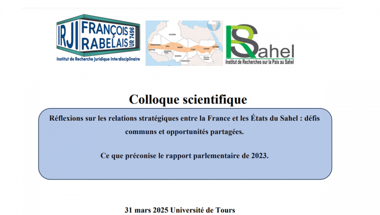 Réflexions sur les relations stratégiques entre la France et les États du Sahel 